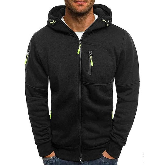 Men's Comfortable Casual Pullover Hoodie – Soft Everyday Long-Sleeve Hooded Top