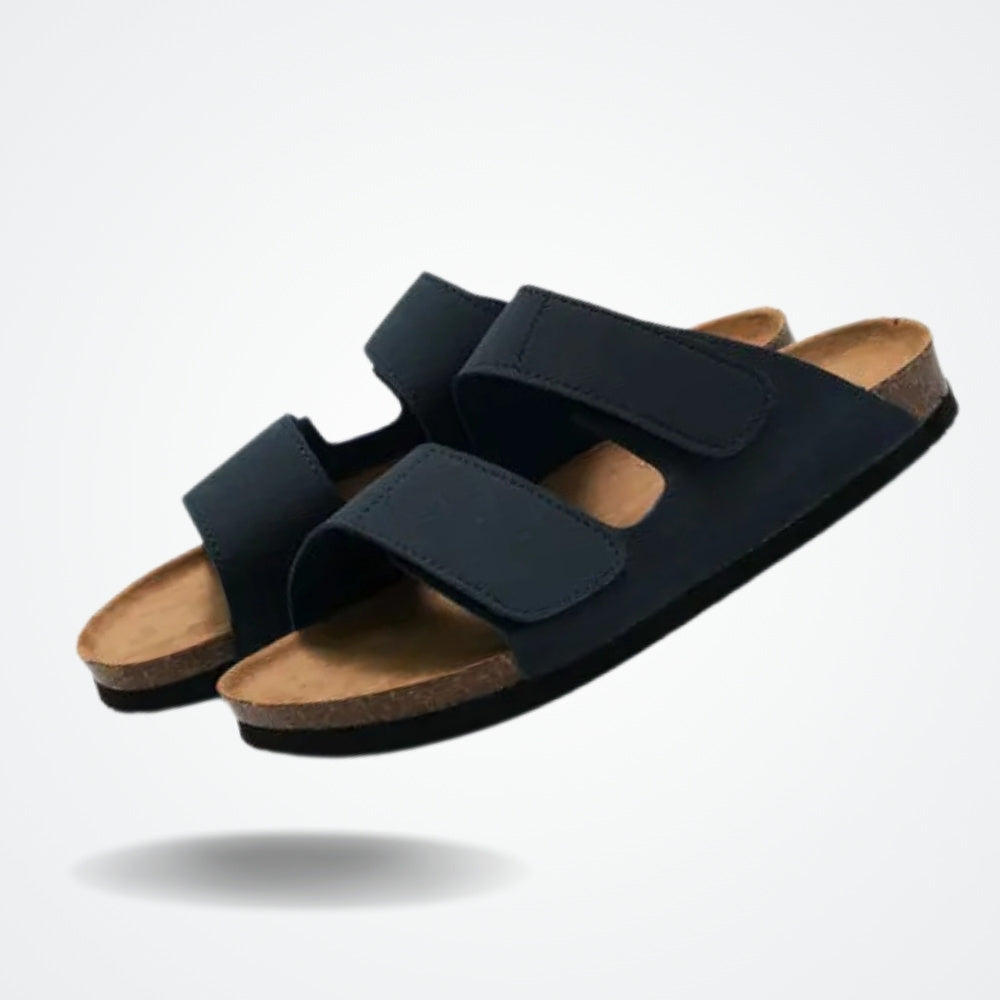 Men's Birkenstock Leather Sandal by Viarello Algarve-Viarello