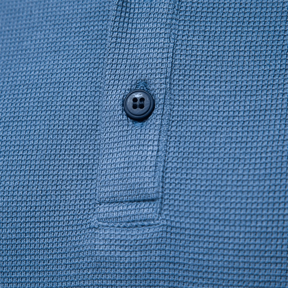 Men's Henley Collar Shirt by Viarello Orlando-Viarello