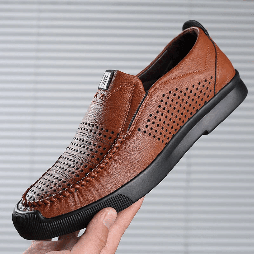 Men's Italian Leather Loafer Viarello Milano-Viarello