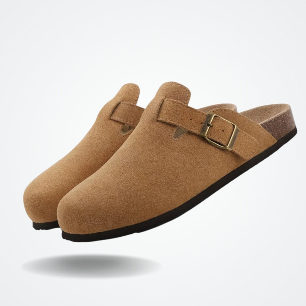 Men's Leather Clog Sandal Viarello Amalfi-Viarello