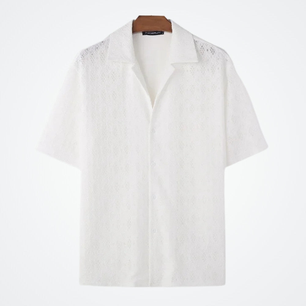 Men's Short-Sleeve Shirt Viarello Cyprus-Viarello