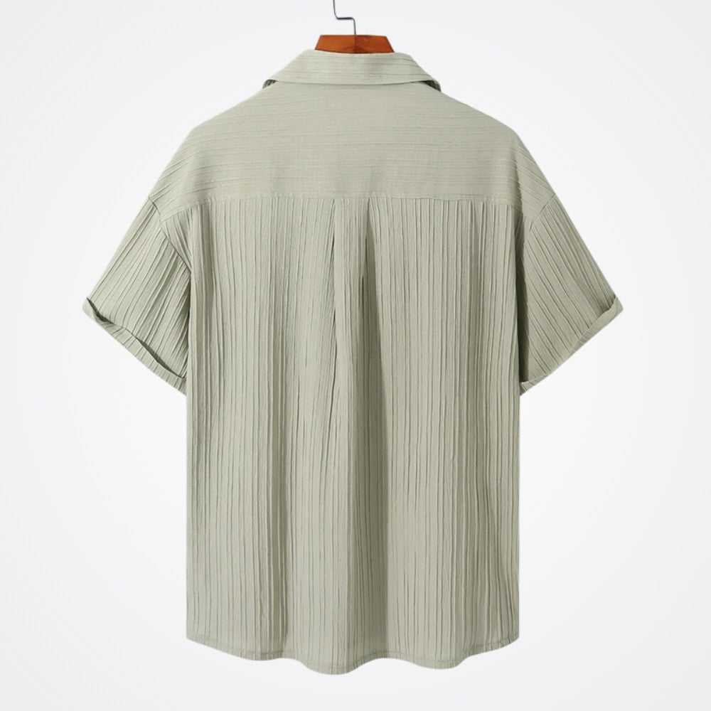 Men's Short Sleeve Shirt Viarello Gabbiani-Viarello