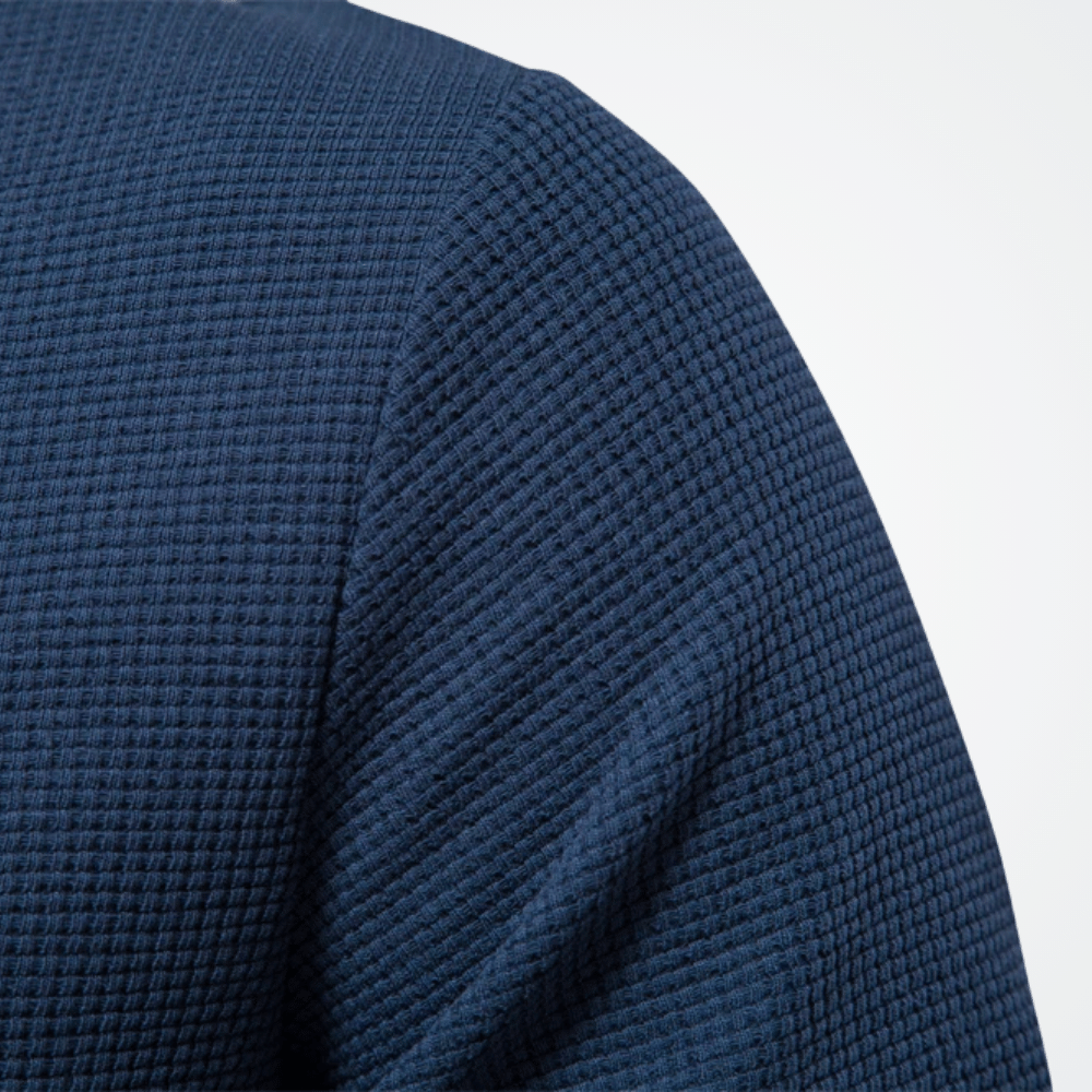 Men's Textured Fleece Sweatshirt Viarello Sweden-Viarello