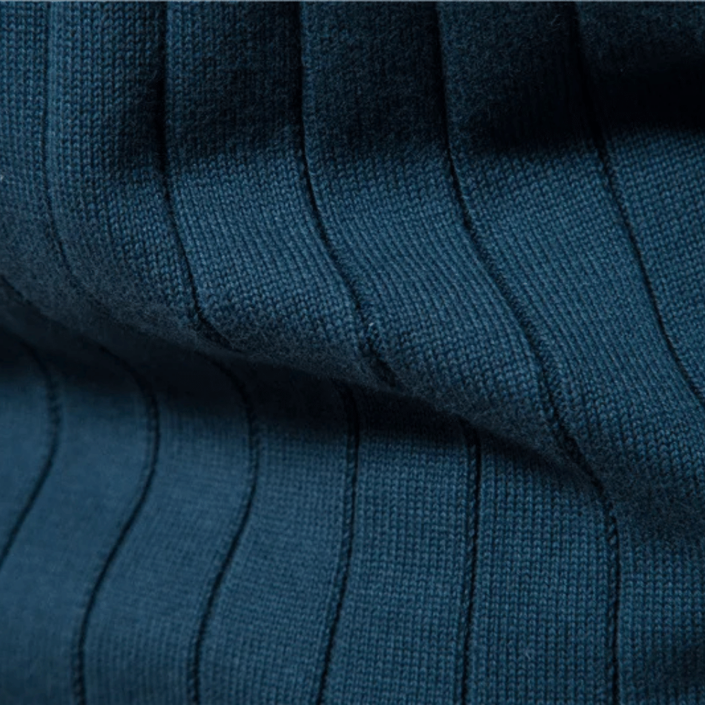 Men's Textured High Neck Jacket Viarello Porto-Viarello