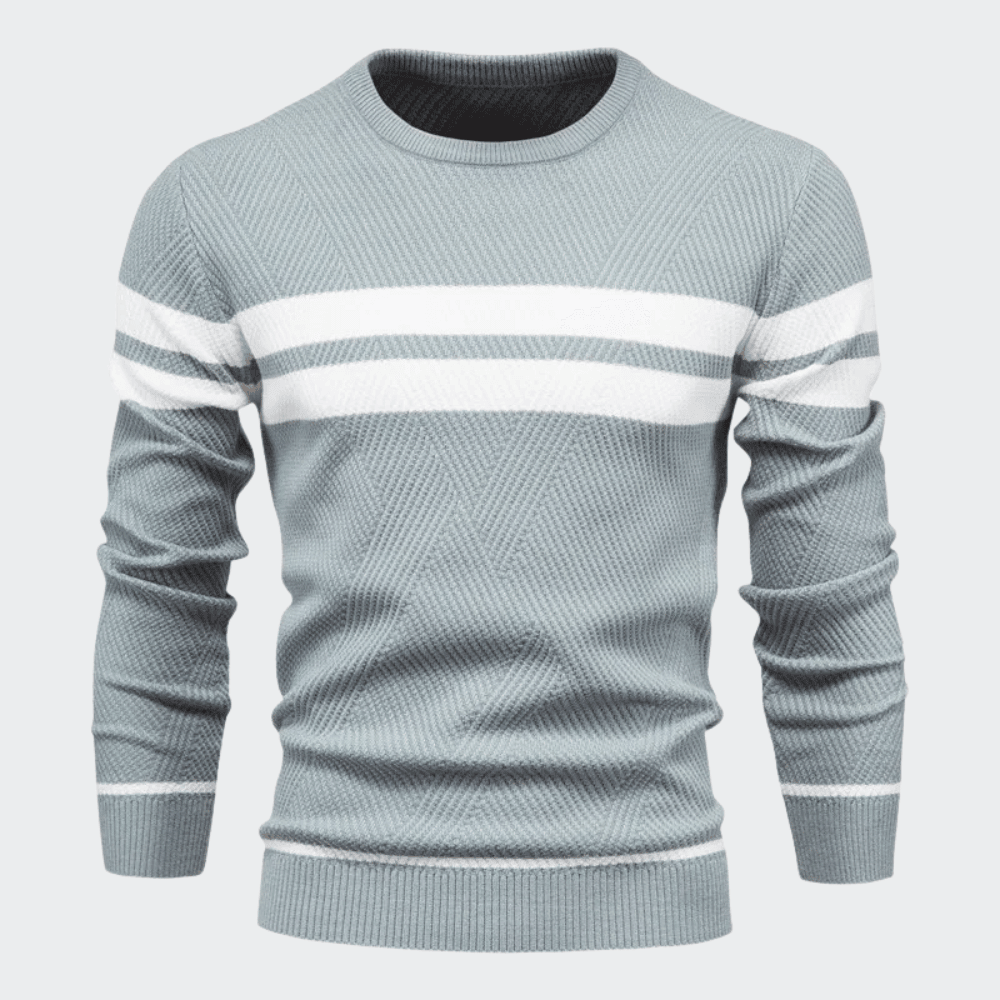 Viarello Amsterdam Men's Textured Sweater-Viarello