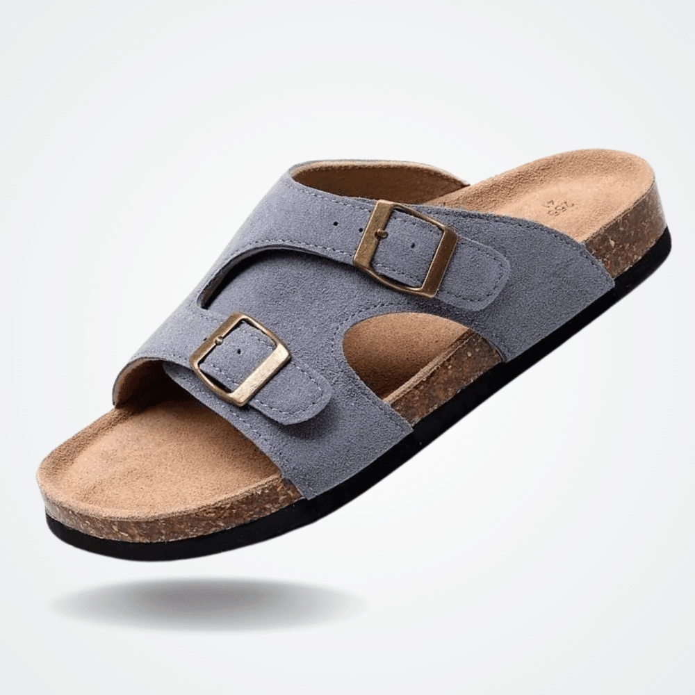 Viarello Cancún Men's Leather Birkenstock Sandals-Viarello