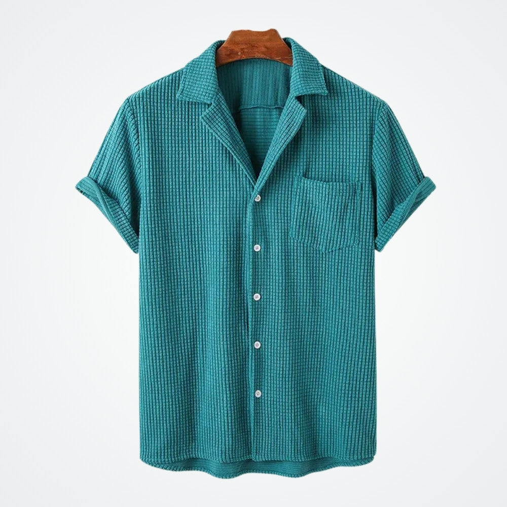 Viarello Cavoli Men's Short Sleeve Shirt-Viarello