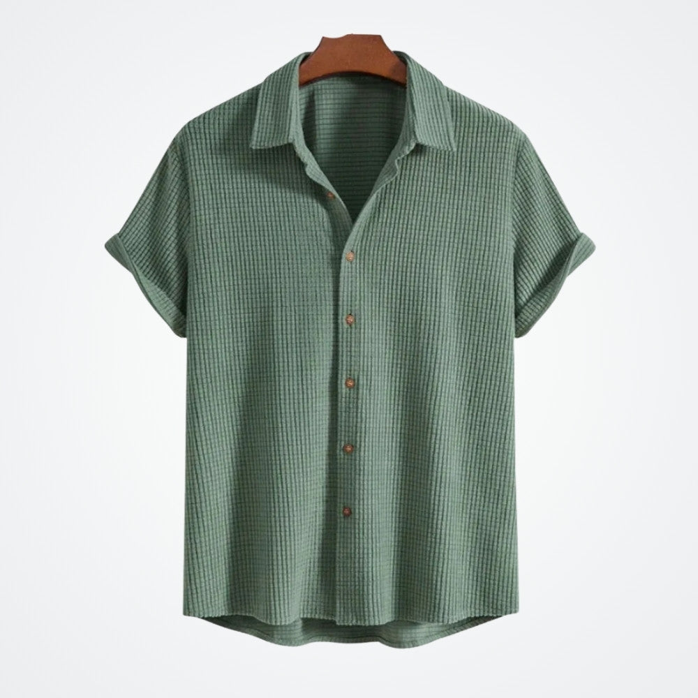 Viarello Cuevas Men's Short Sleeve Shirt-Viarello
