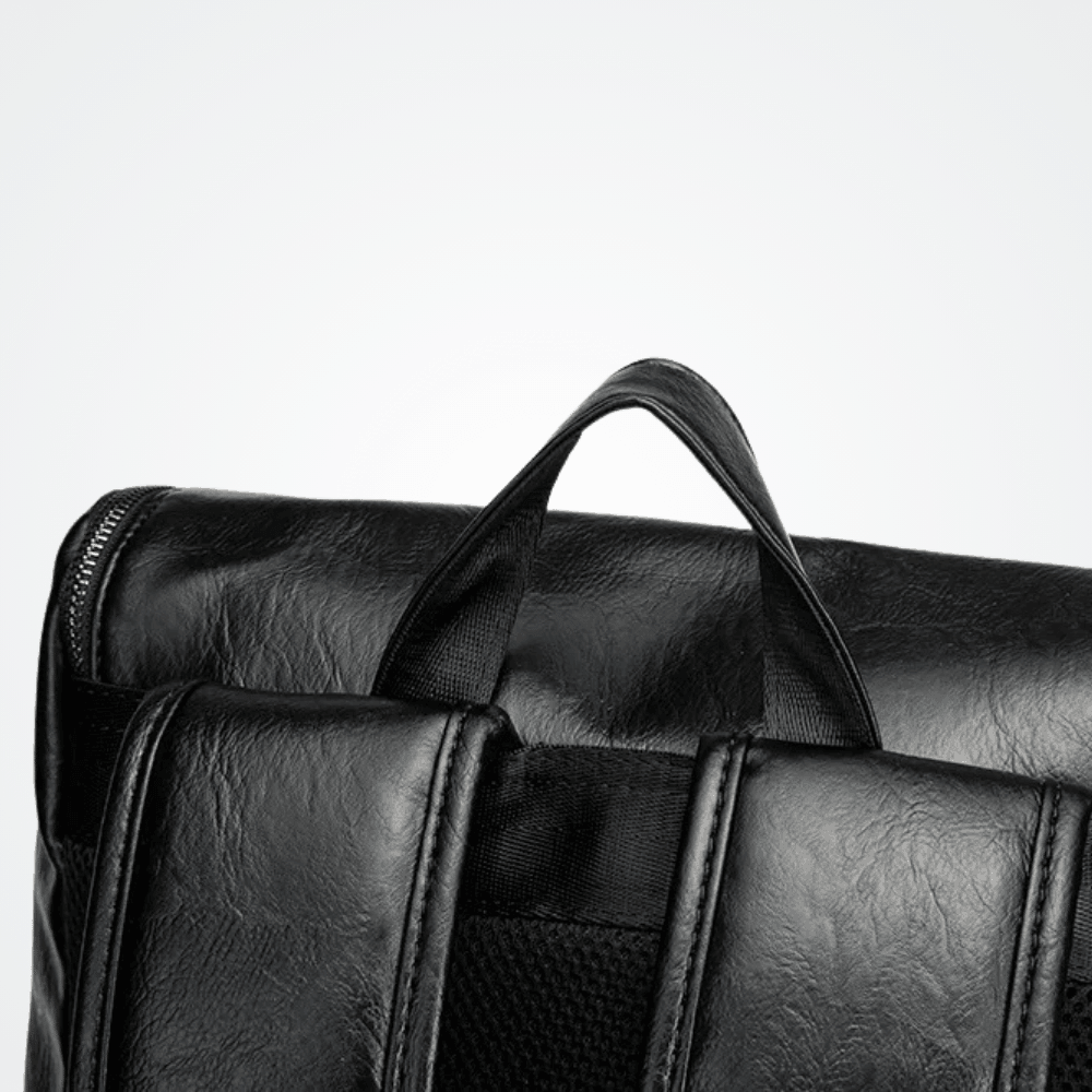 Viarello Executive Men's Leather Backpack-Viarello