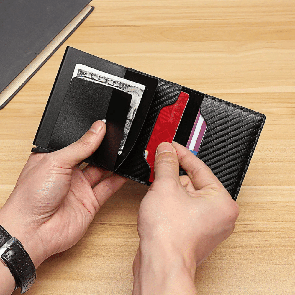 Viarello Humphrey Bogart Men's Anti-theft Wallet-Viarello