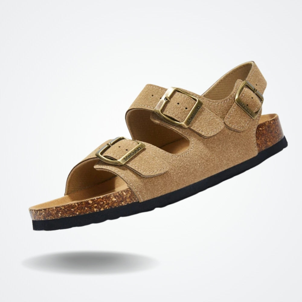 Viarello Malta Men's Leather Birkenstock Sandal-Viarello