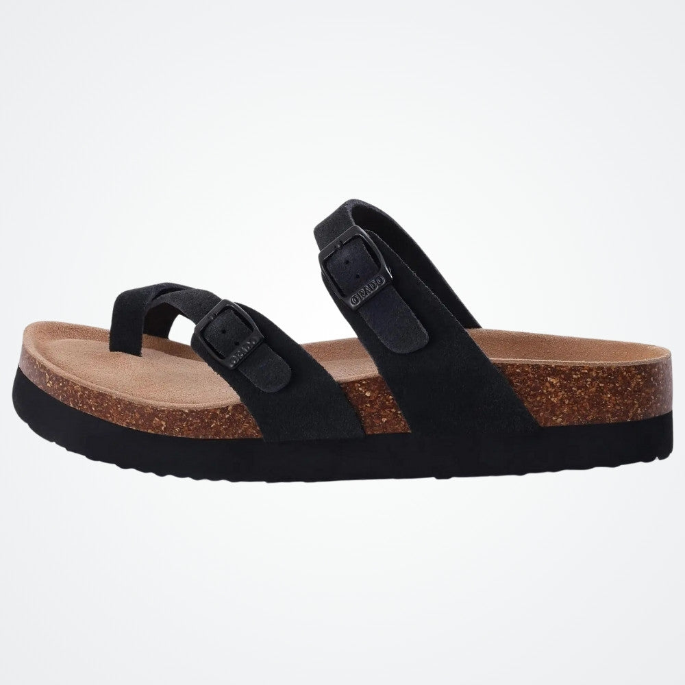 Viarello Sardinia Men's Leather Sandal-Viarello