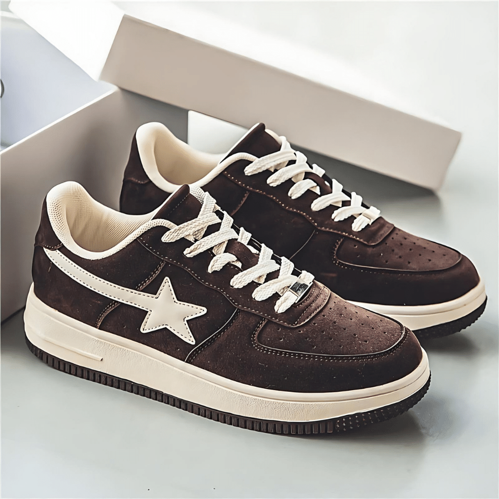Viarello Stars Men's Casual Sneakers-Viarello