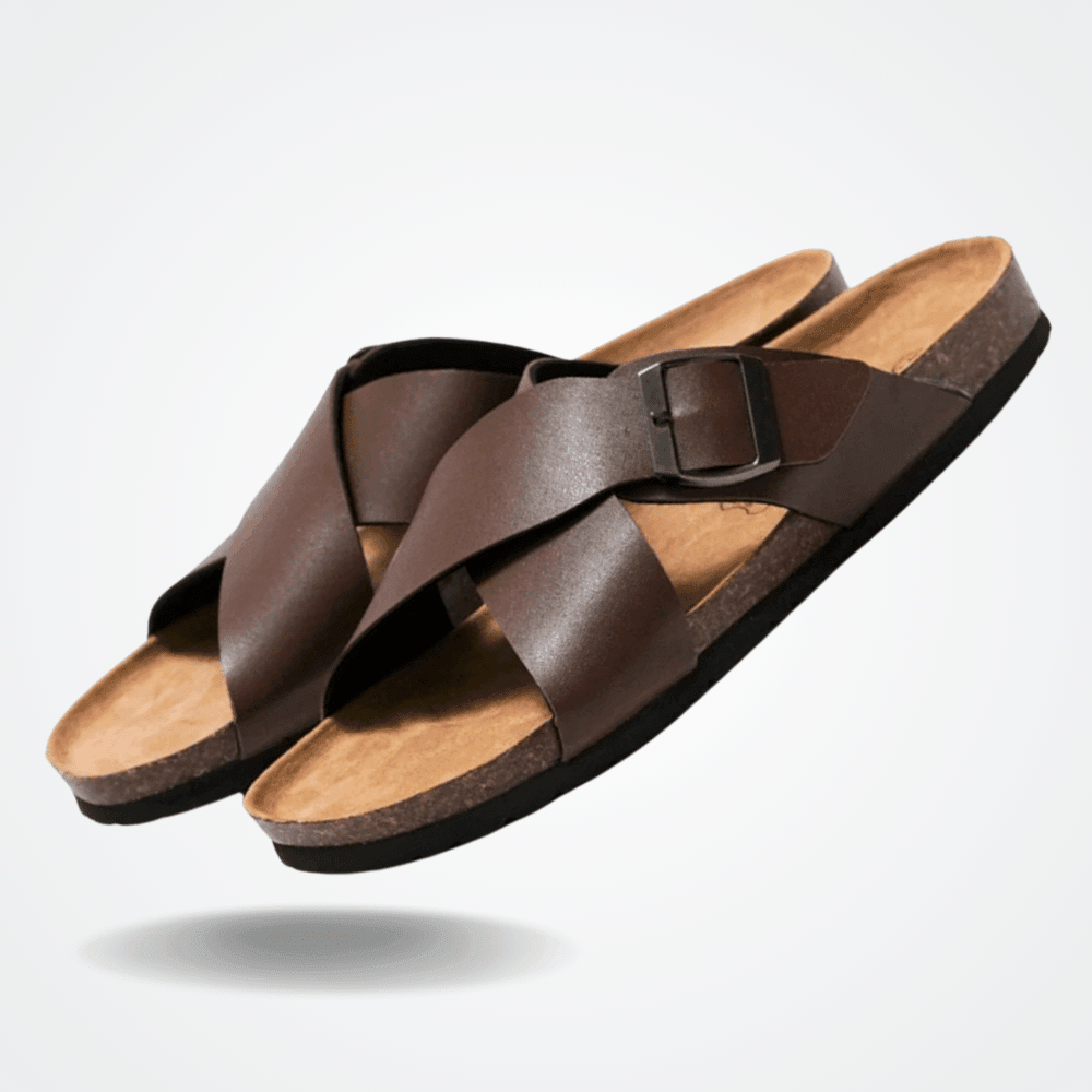 Viarello Merlin Men's Leather Sandal