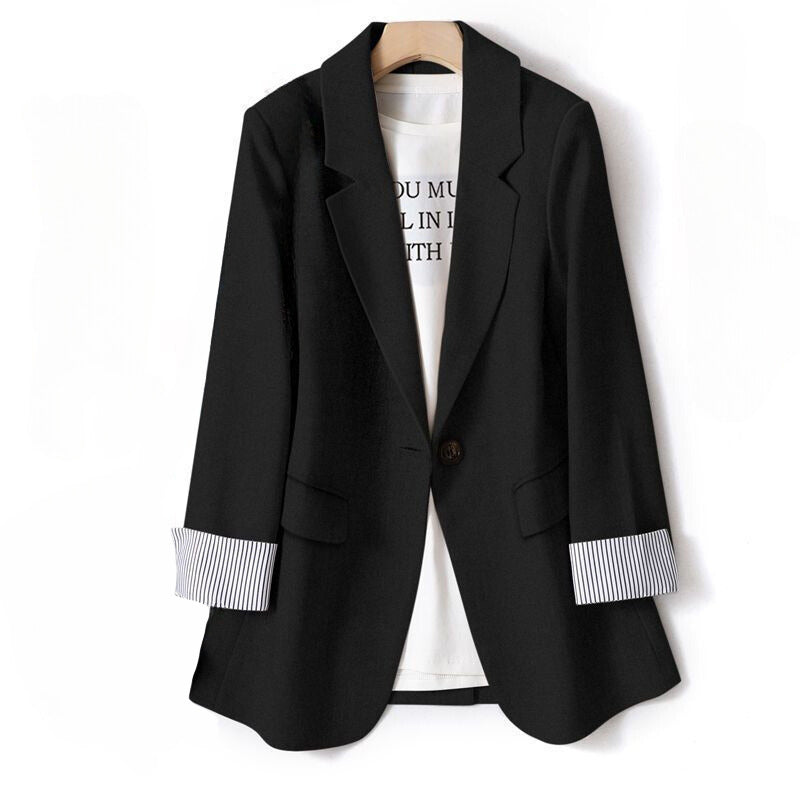 Valentina Rossi Verona Lyric Women's Blazer - Tailored Elegant Poly-Blend Jacket