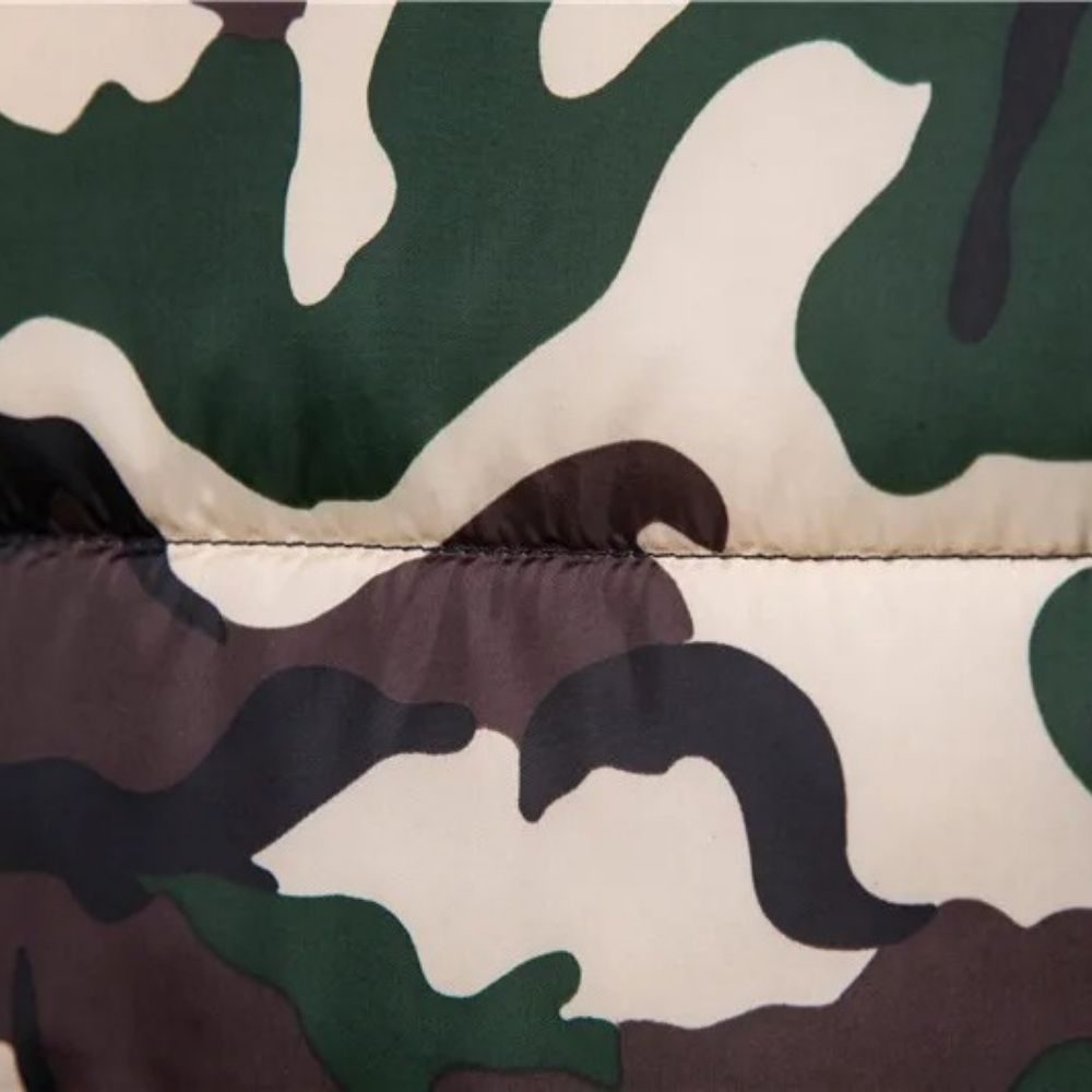 Men's Camouflage Puffer Vest by Viarello-Viarello