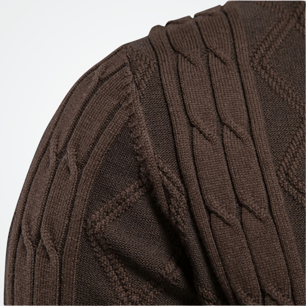 Men's Cardigan Smooking Collar Tricot Viarello Manchester-Viarello