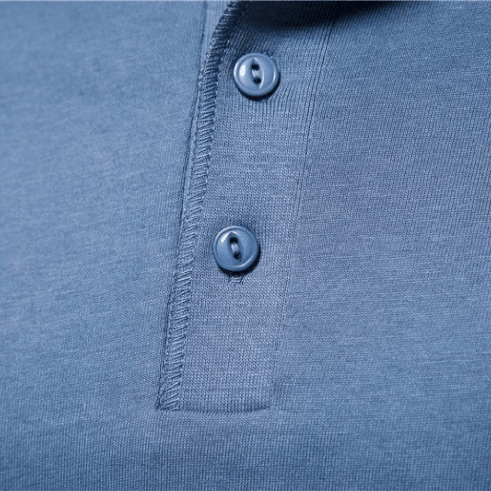Men's Henley Collar Shirt Viarello Oymyakon-Viarello