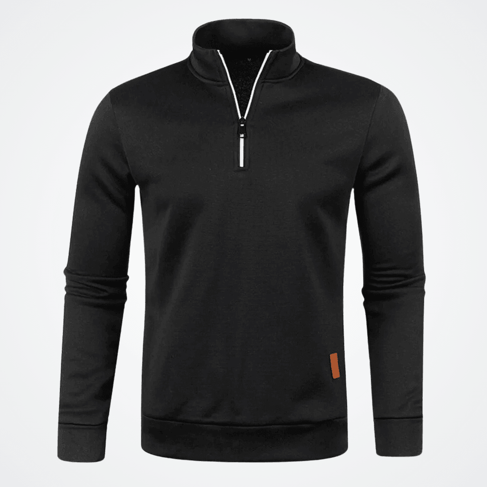 Men's High Neck Jacket with Half Zip, Viarello Berlim-Viarello
