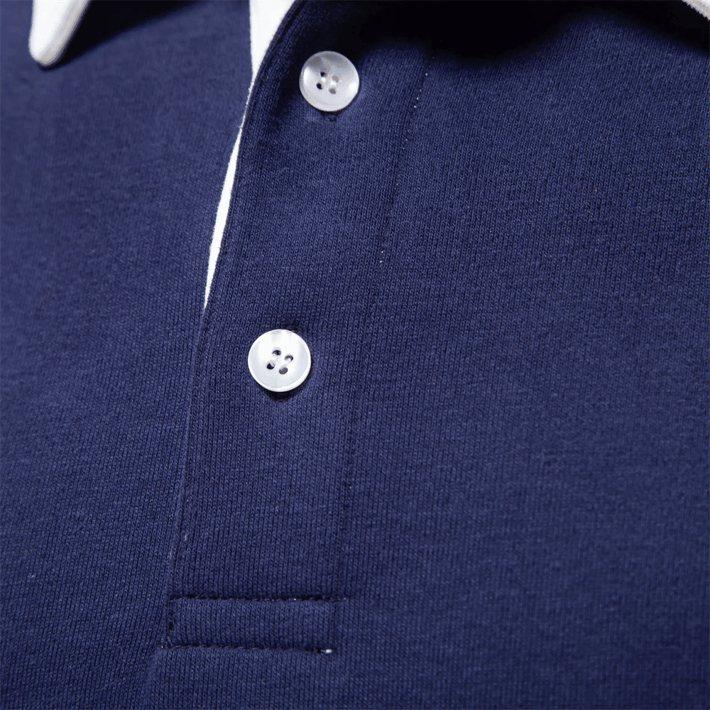 Men's Polo Shirt with Sweatshirt by Viarello Zurich-Viarello