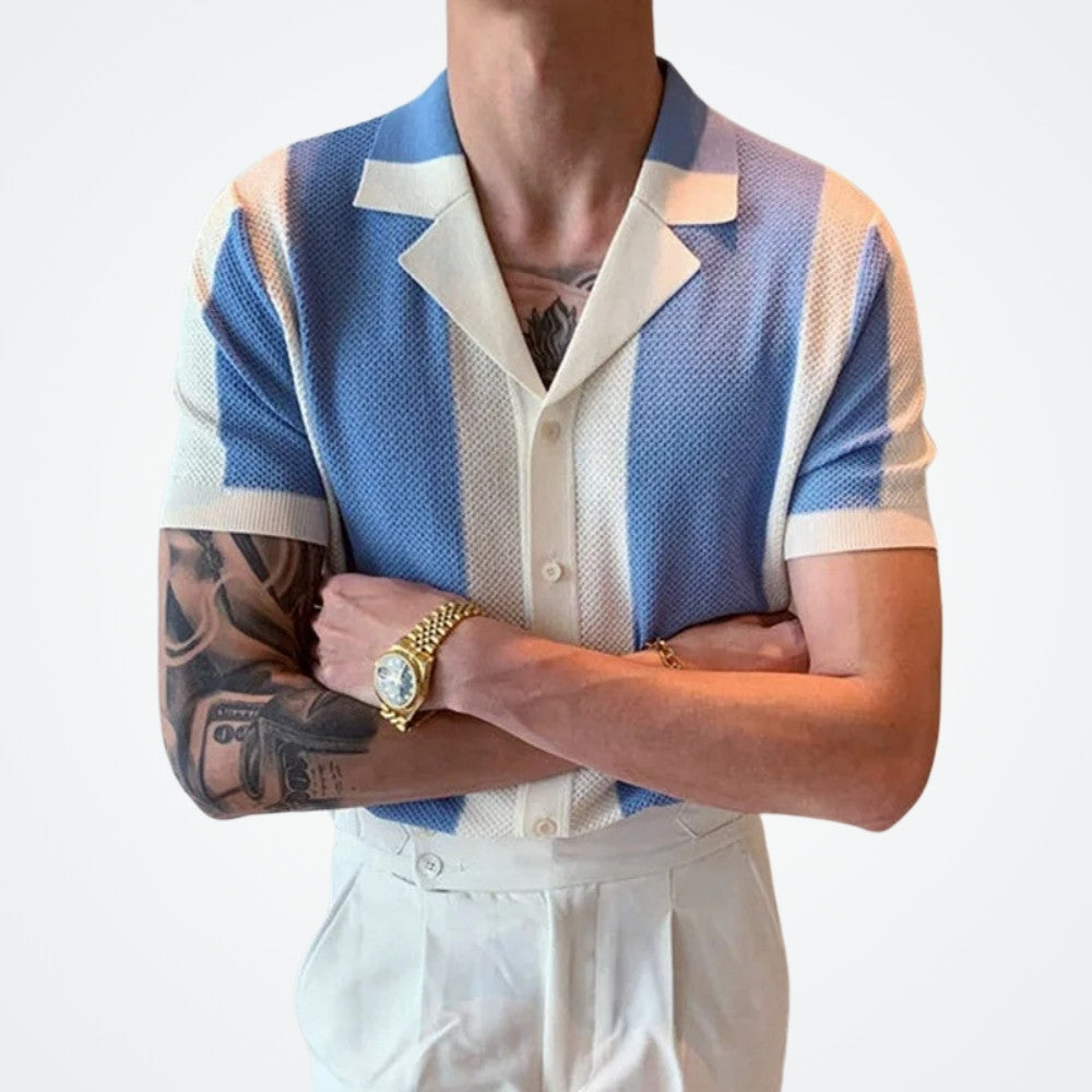 Men's Short-Sleeve Shirt Viarello Bolonia-Viarello