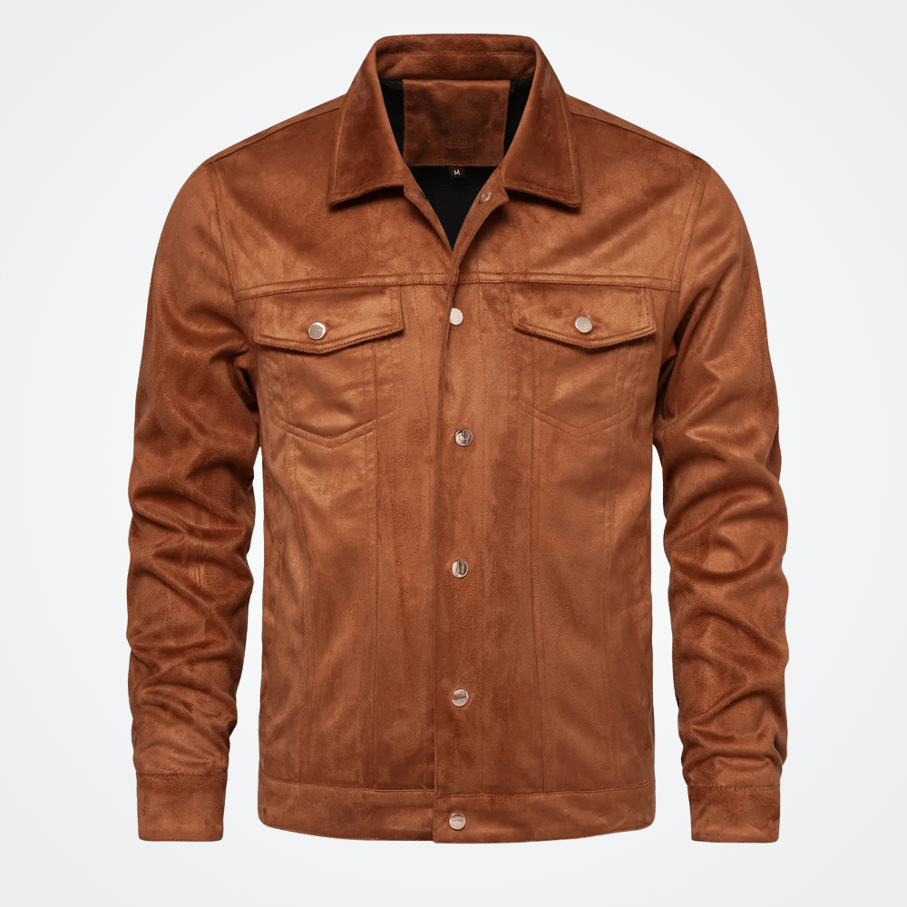 Men's Suede Jacket Viarello Holanda-Viarello