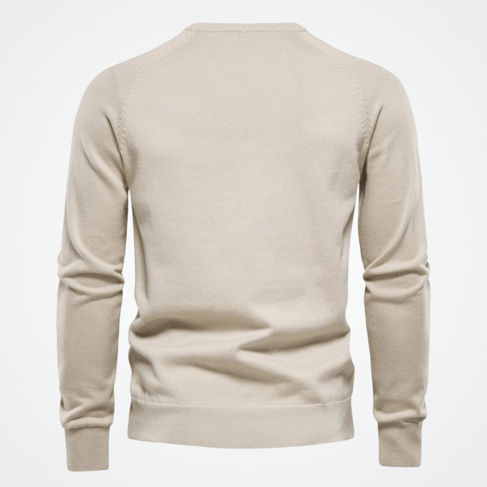 Men's Textured Fleece Sweatshirt Viarello Nevada-Viarello