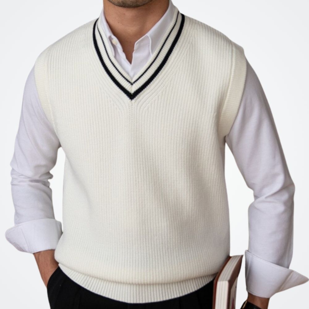 Men's V-Neck Vest Viarello Louis-Viarello