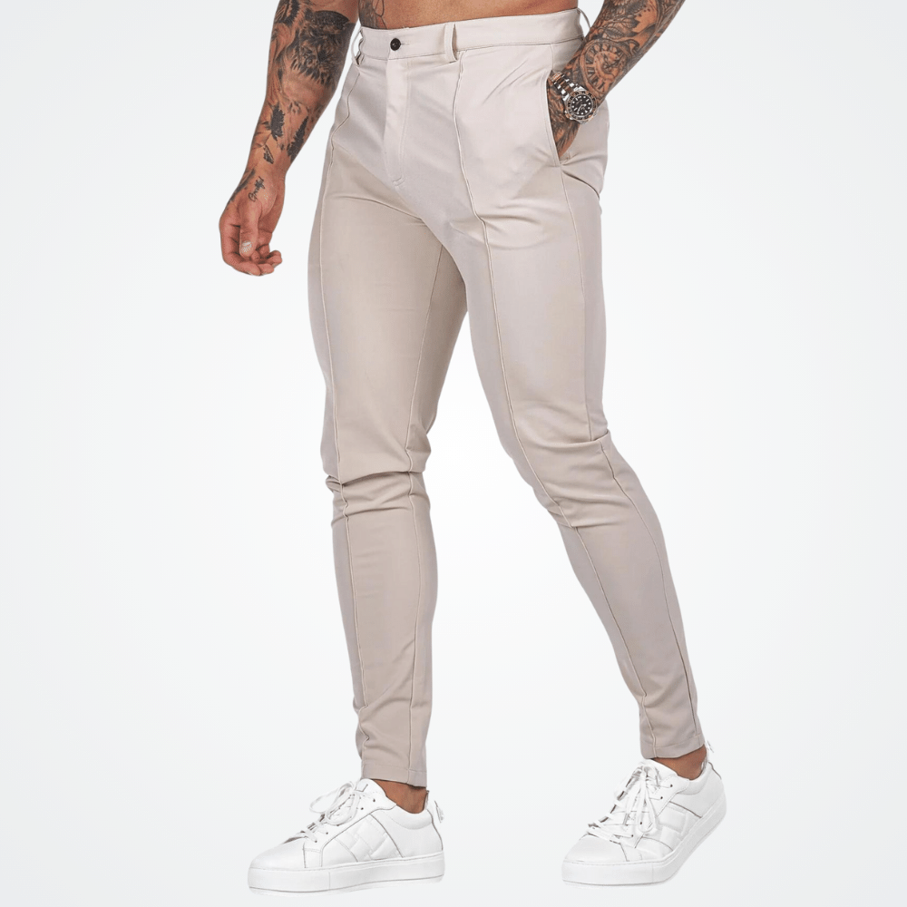 Viarello Milano Men's Tailored Trousers-Viarello