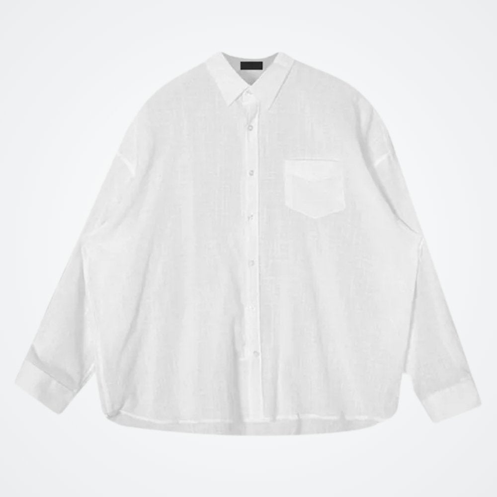 Viarello Valley Men's Linen Shirt-Viarello